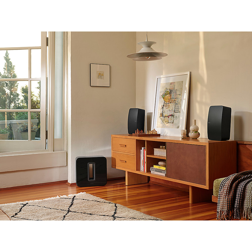 *Sonos Five Multiroom Leistungstarker Smart Speaker /AirPlay2/ WLAN/schwarz