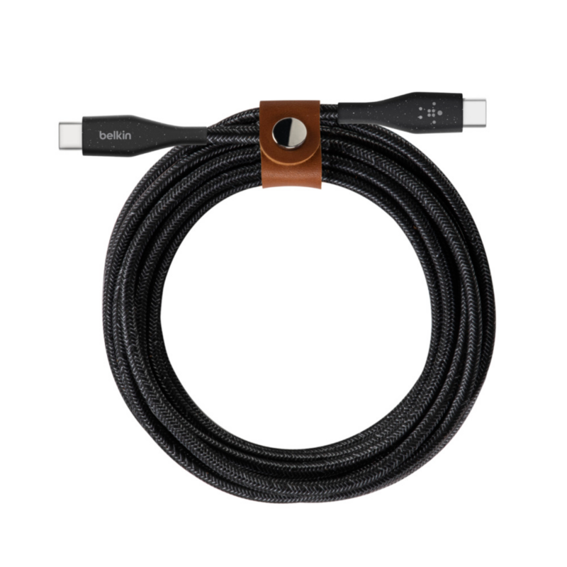 Belkin  DuraTek Plus USB-C/USB-C Kabel 1,2m Schwarz | 00745883780334