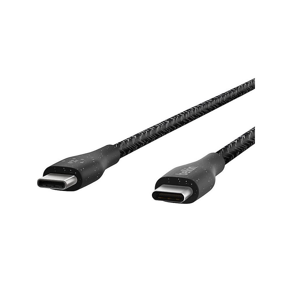 Belkin DuraTek Plus USB-C/USB-C Kabel 1,2m Schwarz