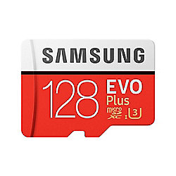 Samsung Evo Plus microSDXC Speicherkarte 128 GB (2020) inklusive SD Adapter