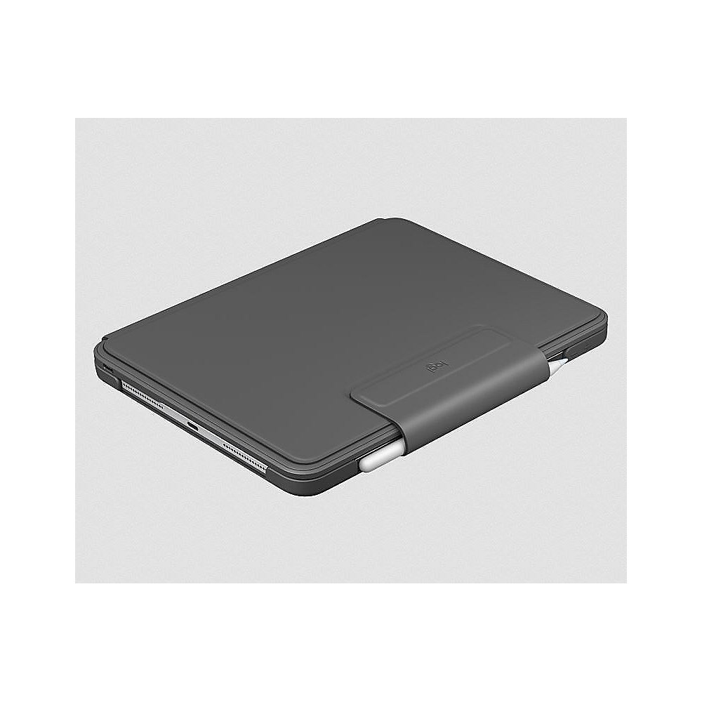 Logitech Slim Folio Pro Tastatur-Case für Apple iPad 12,9 (3./4. Gen.)