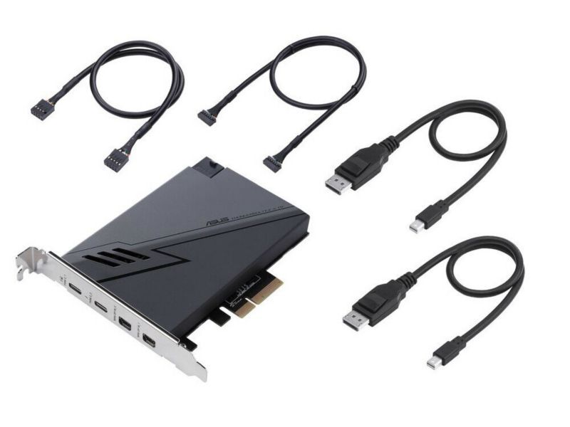 Asus Thunderboltex 3 Tr Schnittstellenkarte Pcie 3 0 2x Thunderbolt 3 2x Dp Cyberport