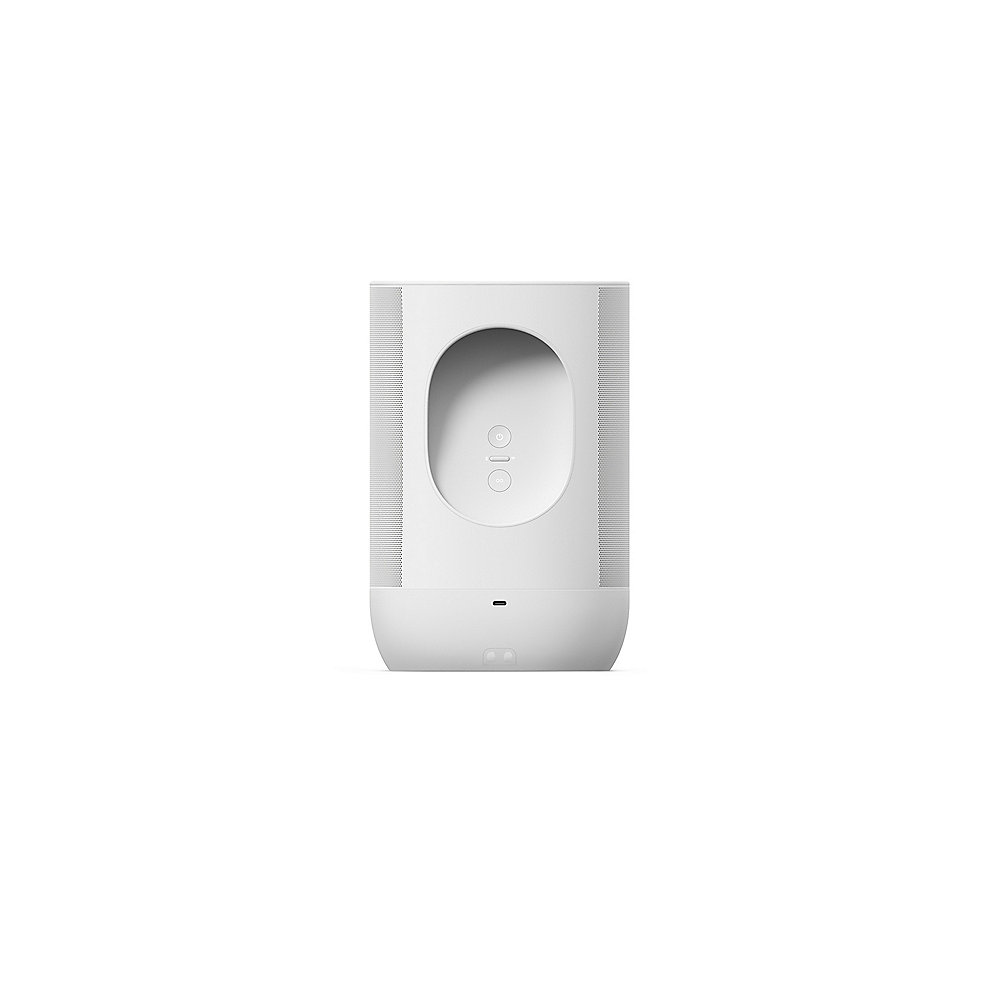 Sonos Move weiß kompakter Smart Speaker mit Akku + integrierte Sprachsteuerung