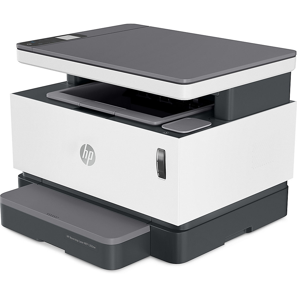 HP Neverstop Laser MFP 1202nw S/W-Laserdrucker Scanner Kopierer LAN WLAN