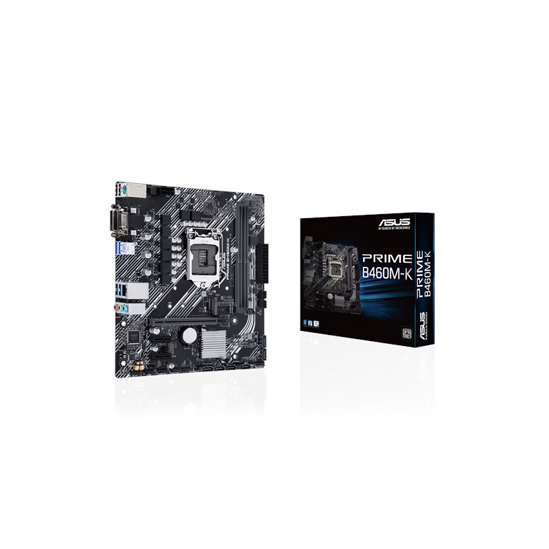 Asus  Prime B460M-K mATX Mainboard Sockel 1200 DVI/VGA/USB3.2 (Gen1) | 04718017557542