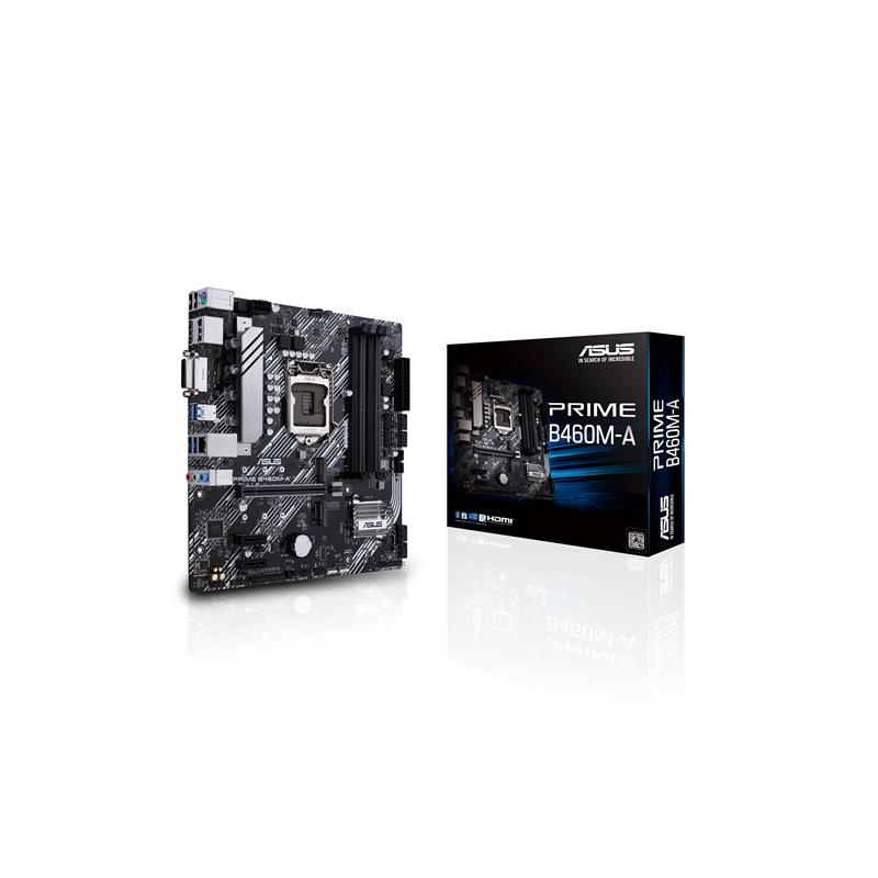 Asus  Prime B460M-A mATX Mainboard Sockel 1200 HDMI/DP/DVI/USB3.2 (Gen 1) | 04172017716109