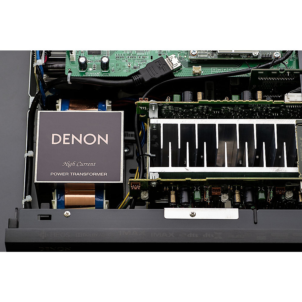 Denon AVC-X4700H 9.2 AV-Receiver 8K WLAN Dolby Atmos Auro-3D ready HEOS, silbe