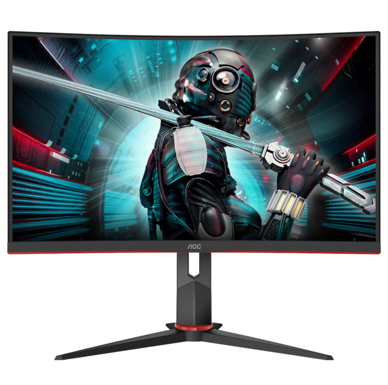 Aoc Cq27g2u 68 6cm 27 Wqhd Curved Gaming Monitor Hdmi Dp 144hz 1ms Freesync Cyberport