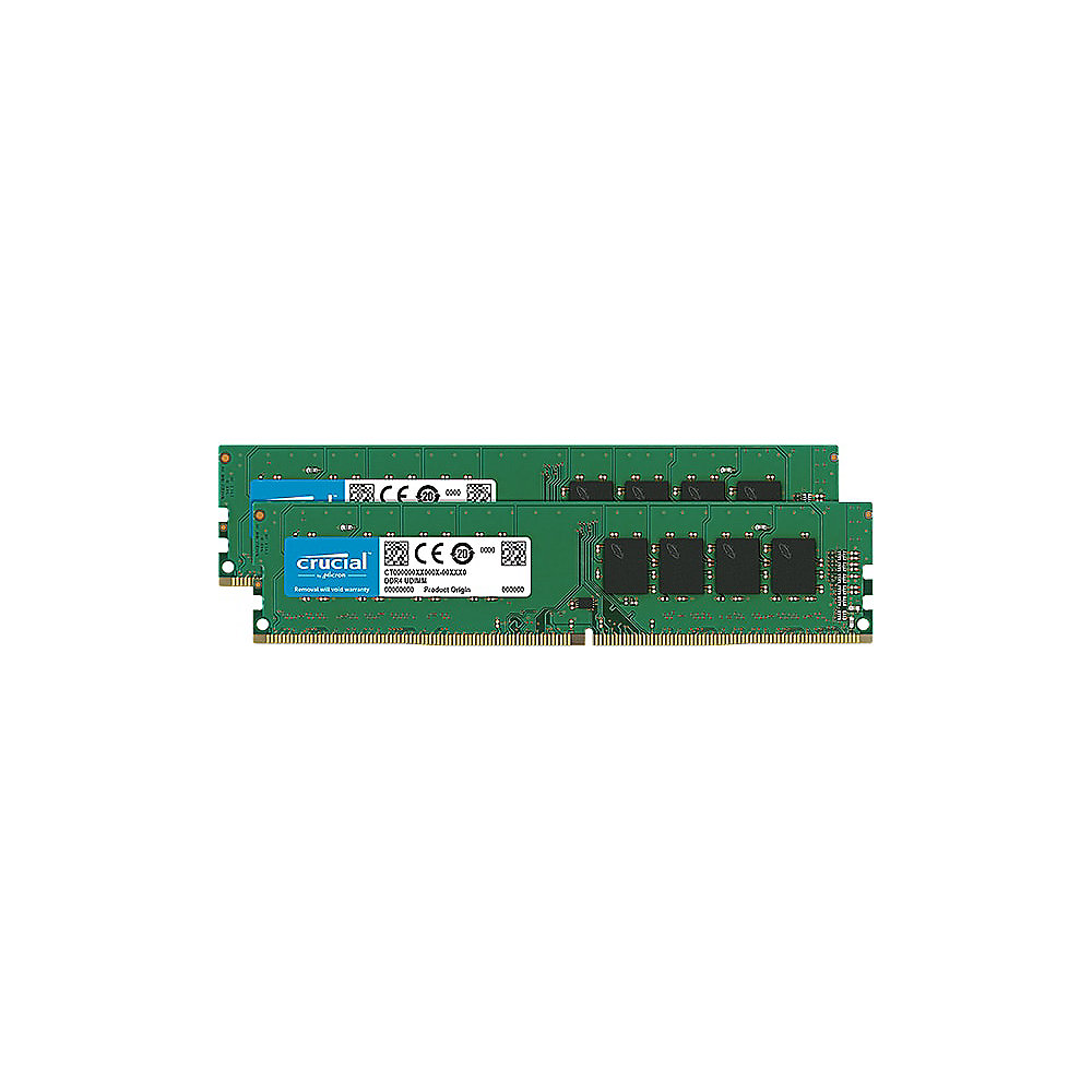 16GB (2x8GB) Crucial DDR4-2666 CL19 RAM UDIMM Speicher Kit