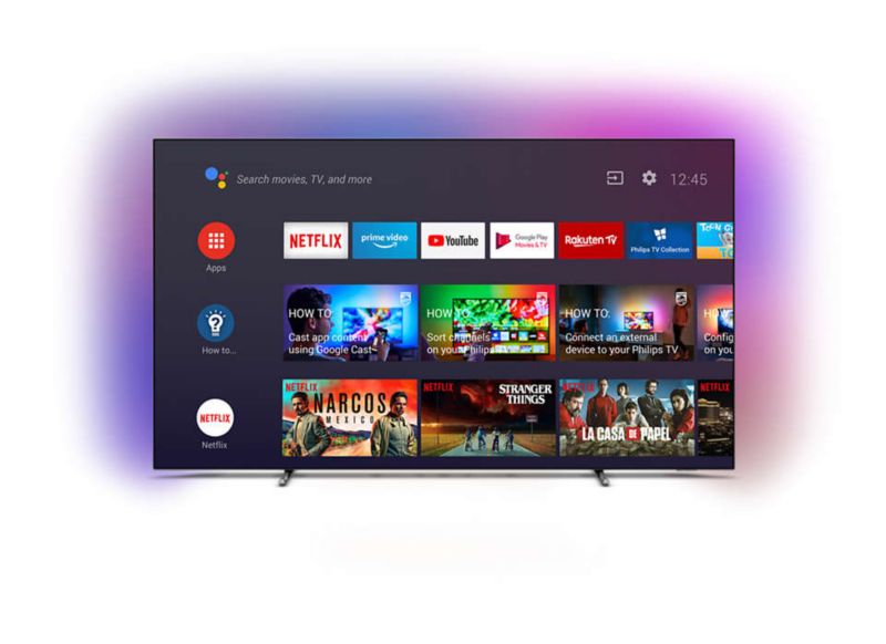 Philips OLED 55OLED805 / 12 139cm 55 "UHD DVB-T2HD / C / S Android Smart Ambilight
