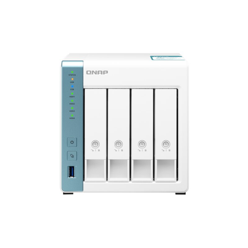 QNAP  TS-431K NAS System 4-Bay 16TB inkl. 4x 4TB WD RED WD4003FFBX | 04713213516799