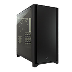 Corsair iCue 4000X RGB schwarz Midi Tower ATX Gaming Geh&auml;use TG Seitenfenster