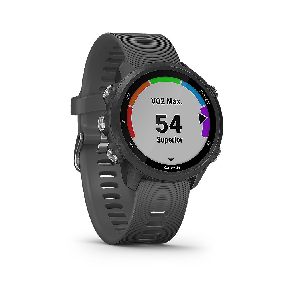Garmin Forerunner 245 Multisport-Smartwatch grau