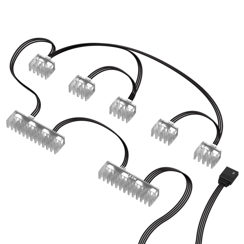 Nzxt  Hue 2 Cable Comb 3 mm Kabelkamm RGB beleuchtet | 05060301694709