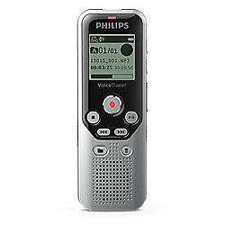 Philips Voice Tracer DVT1250 Digitales Stereo Diktierger&auml;t 8GB Stimmaktivierung