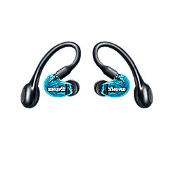 Shure Aonic 215 Wireless Noise Cancelling In Ear Kopfh&ouml;rer blau