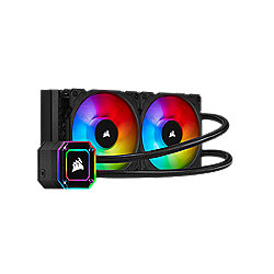 Corsair ICUE H100i Elite Cappelix RGB Wasserk&uuml;hlung Intel und AMD CPU