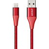 Anker PowerLine+ II USB-A auf Lightning Kabel 0,9m rot