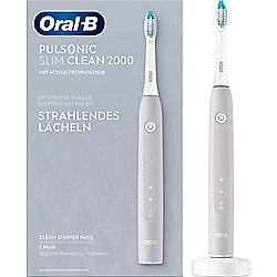 Oral-B Pulsonic Slim Clean 2000 Grey Elektrische Zahnb&uuml;rste