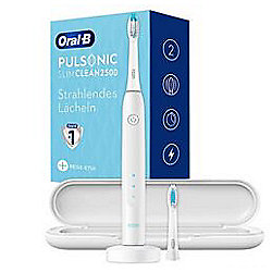 Oral-B Pulsonic Slim Clean 2500 White mit Reissetui Elektrische Zahnb&uuml;rste