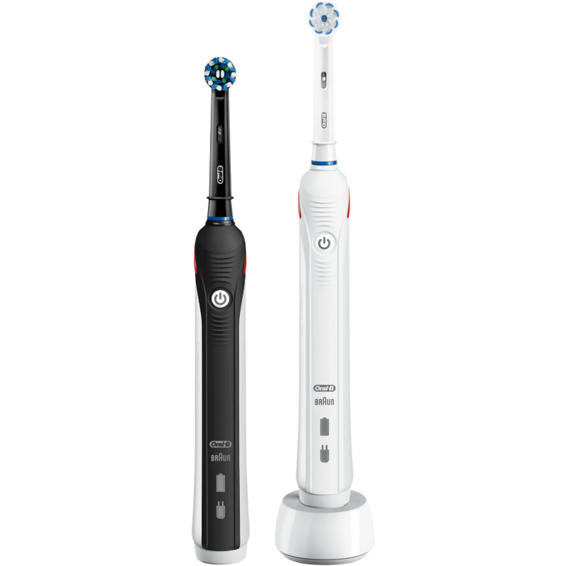 Oral-B  PRO 2-2900 mit 2. Zahnbürste Wht Blk Elektrische Zahnbürste | 04210201269632
