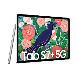 Samsung GALAXY Tab S7+ T976B 5G 256GB mystic silver Android 10.0 Tablet