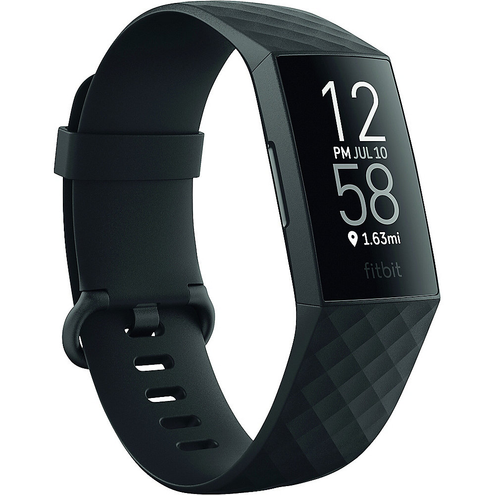 Fitbit Charge 4 (NFC) Gesundheits- und Fitness-Tracker schwarz