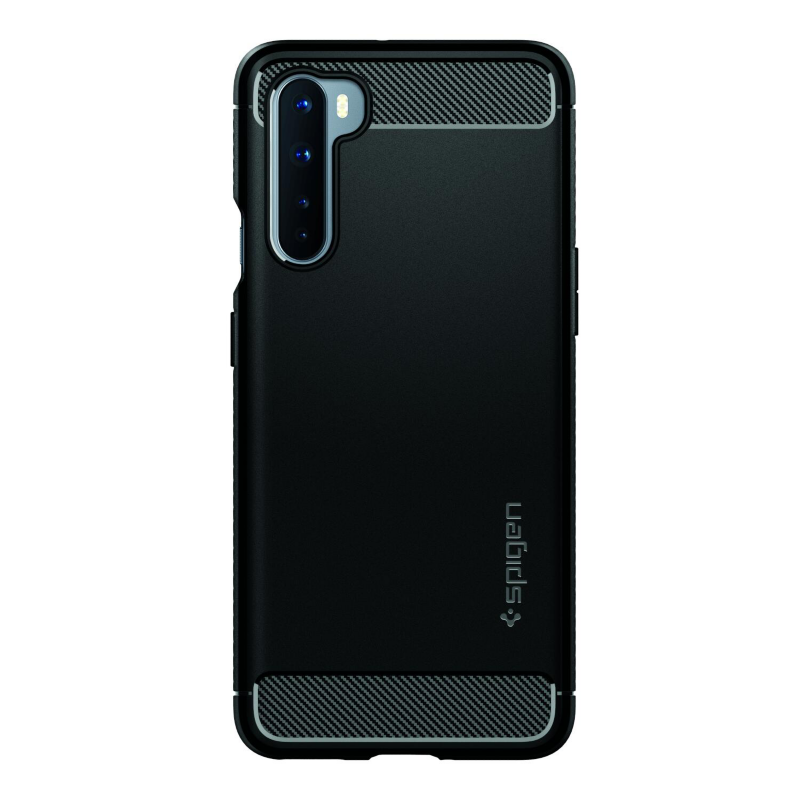 Spigen  OnePlus Nord Case Rugged Armor Matt Schwarz | 08809685629368