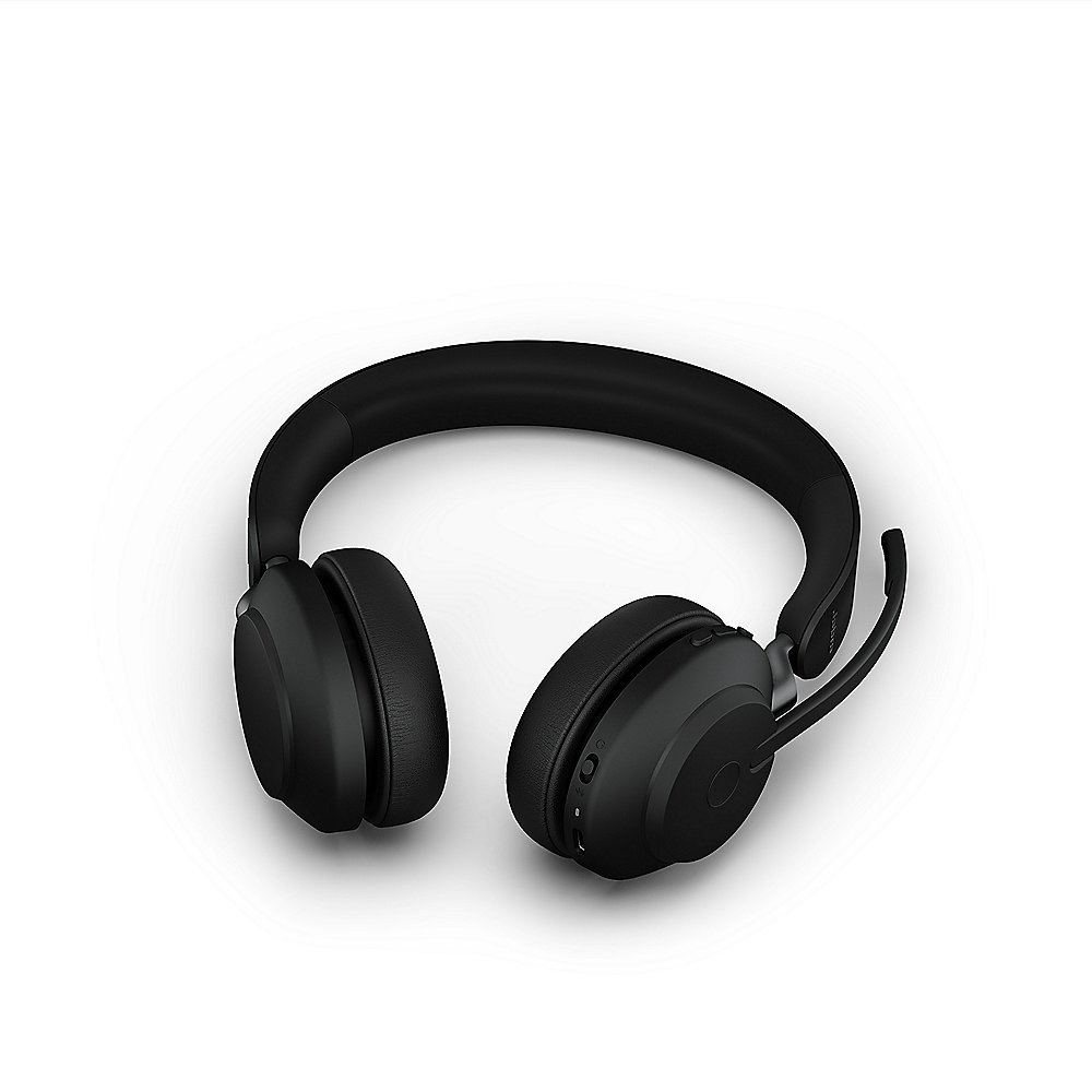Jabra Evolve 2 65 MS Wireless Bluetooth Stereo Headset schwarz