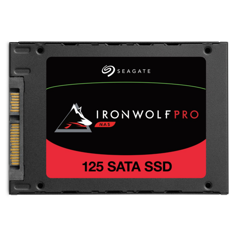 Seagate  IronWolf Pro 125 NAS SSD 480 GB 2.5″ SATA 6Gb/s | 08719706027229