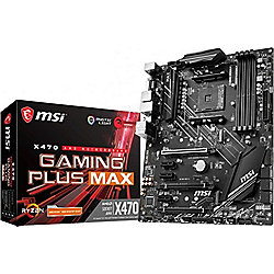 MSI X470 Gaming Plus Max SATA600/R/M.2/USB3.2 ATX Mainboard Sockel AM4