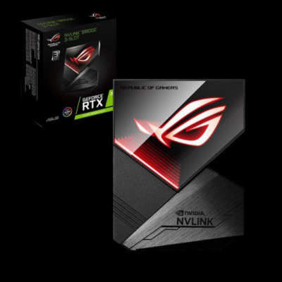 ROG RTX NVLink Bridge (4-slot, 80 mm), mit AURA