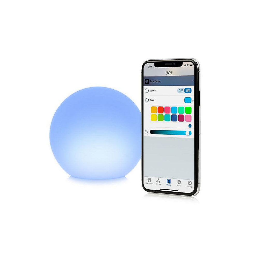 Eve Flare – Portable smarte LED-Leuchte mit Apple HomeKit-Technologie