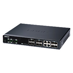 QNAP QSW-M1208-4C 12-Port Desktop Switch Web Managed 4xCombo 4x10G SFP+