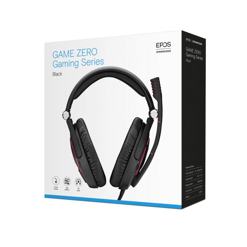 Epos Sennheiser Game Zero Black Kabelgebundenes Gaming Headset Cyberport