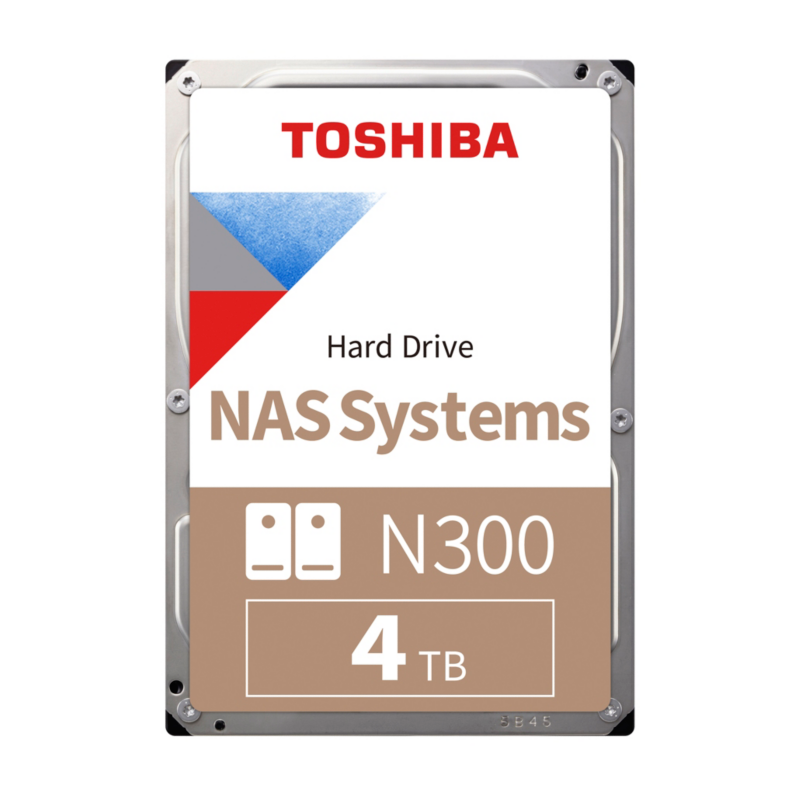 Toshiba  N300 HDWQ140UZSVA 4TB 128MB 7.200rpm 3,5 Zoll SATA 6 Gbit/s Bulk | 04051528328240