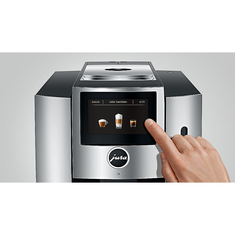 JURA S8 Chrom (EA) Kaffeevollautomat