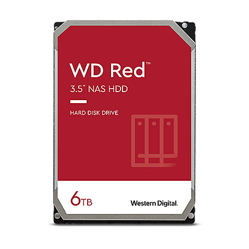 WD Red WD60EFAX - 6TB 5400rpm 256MB 3,5 Zoll SATA 6 Gbit/s