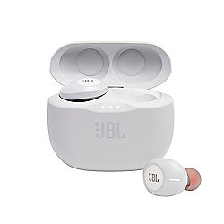 JBL TUNE 125TWS True Wireless In-Ear-Bluetooth-Kopfh&ouml;rer mit Ladebox wei&szlig;