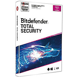 Bitdefender Total Security 2021 5 Ger&auml;te / 18 Monate