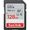 SanDisk Ultra 128 GB SDXC Speicherkarte 2020 (120 MB/s, Class 10, UHS-I)