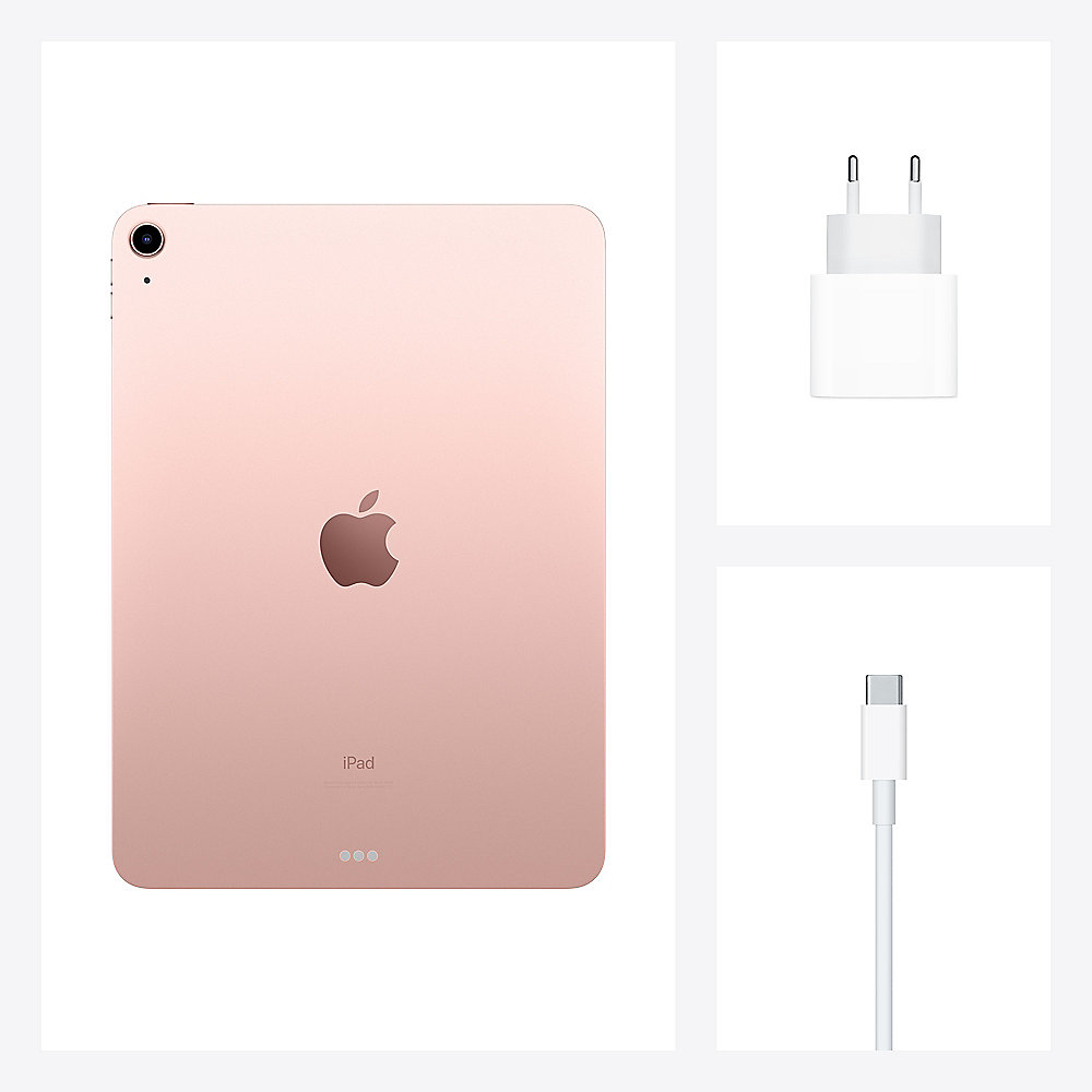 Apple iPad Air 10,9" 2020 Wi-Fi 64 GB Roségold MYFP2FD/A