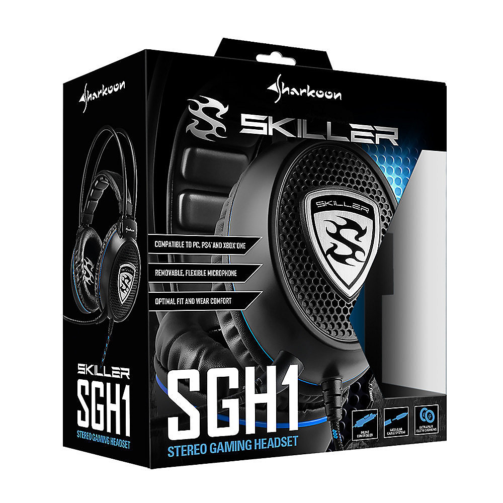 Sharkoon Skiller SGH1 Gaming Headset schwarz
