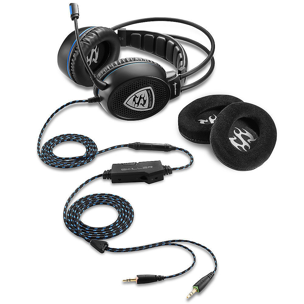 Sharkoon Skiller SGH1 Gaming Headset schwarz