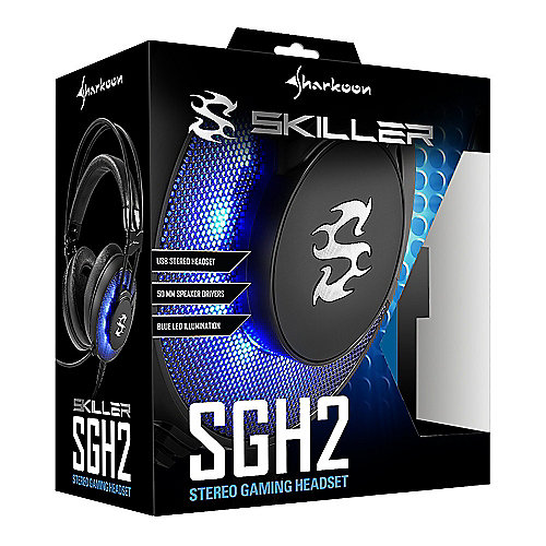 Sharkoon Skiller SGH2 Gaming Headset schwarz