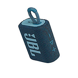 JBL GO 3 blau Ultraportabler Bluetooth Lautsprecher IPX67