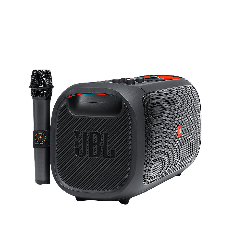 JBL Party Box On-The-GO Portable Party speaker mit kabellosem Mikrofon