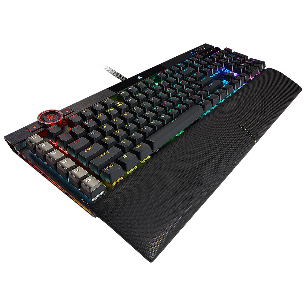 CORSAIR K100 RGB Optisch-mechanische Kabelgebundene Gaming Tastatur