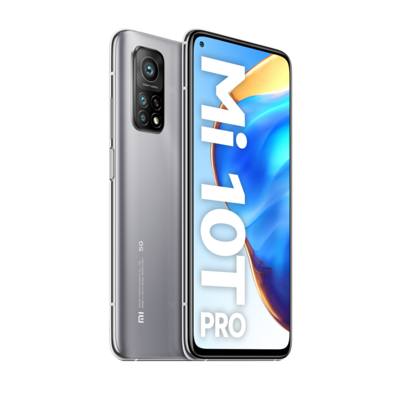 Xiaomi  Mi 10T Pro Smartphone 5G 8/256GB Dual-SIM lunar silver EU | 06934177725012