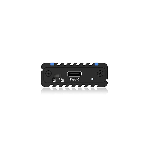 RaidSonic Icy Box IB-1824ML-C31 USB Type-C Gehäuse für M.2 NVMe SSD beleuchtet